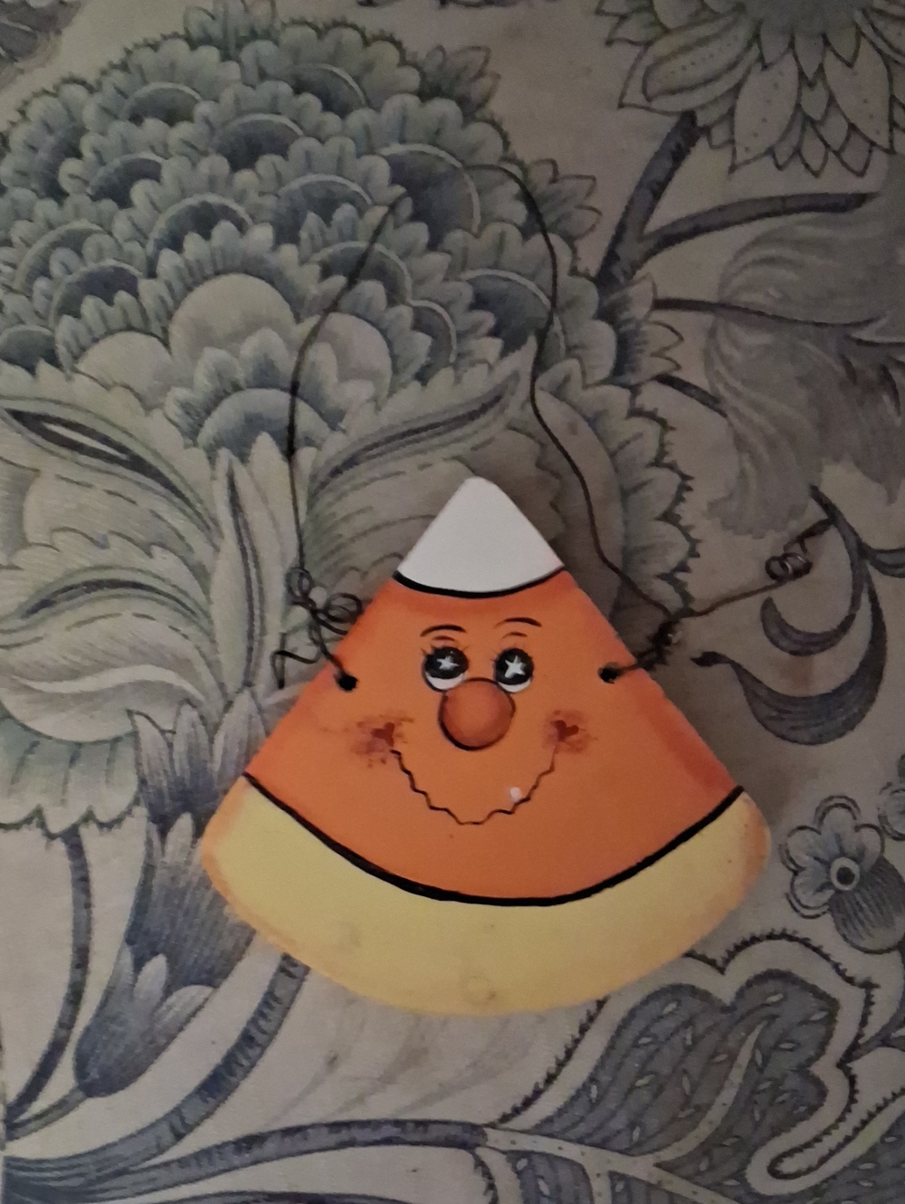 Cute Orange Candy Corn Wall Hanging Decoration - Home Party Supplies